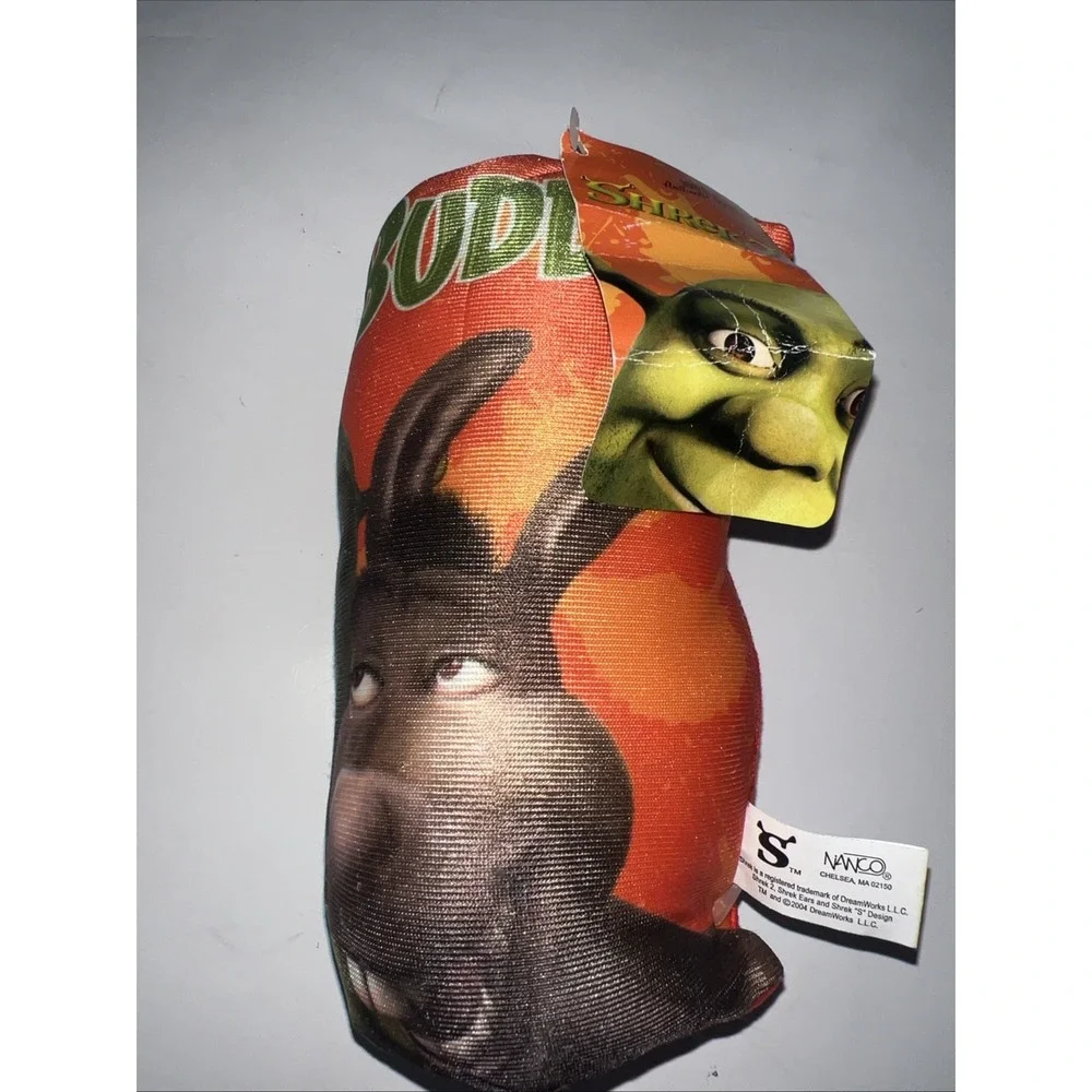 Rare Small Shrek2 Swamp Buddies Throw Pillow Approx 12x9‎ Inches